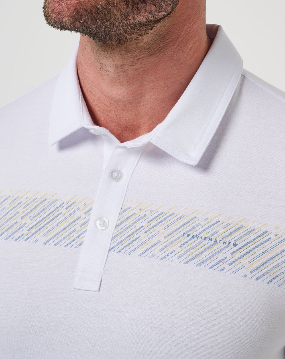 White Travis Mathew Landline Polo