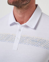 White Travis Mathew Landline Polo