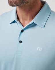 Cory Blue Travis Mathew Featherweight Polo