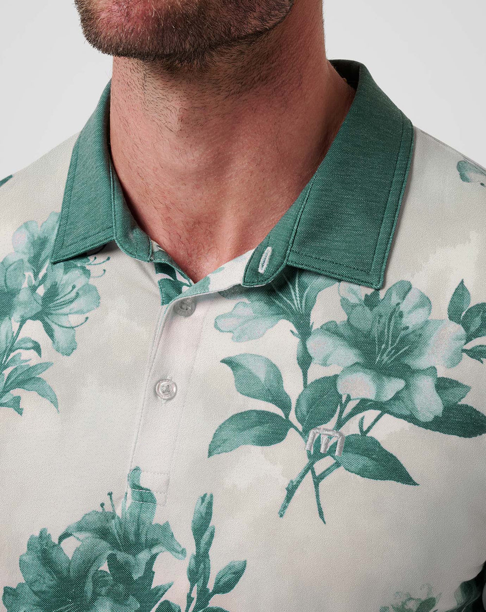 Moonbeam Travis Mathew Featherweight Magnolia Polo