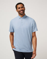 Dusty Blue Travis Mathew Air Taxi Polo