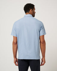 Dusty Blue Travis Mathew Air Taxi Polo