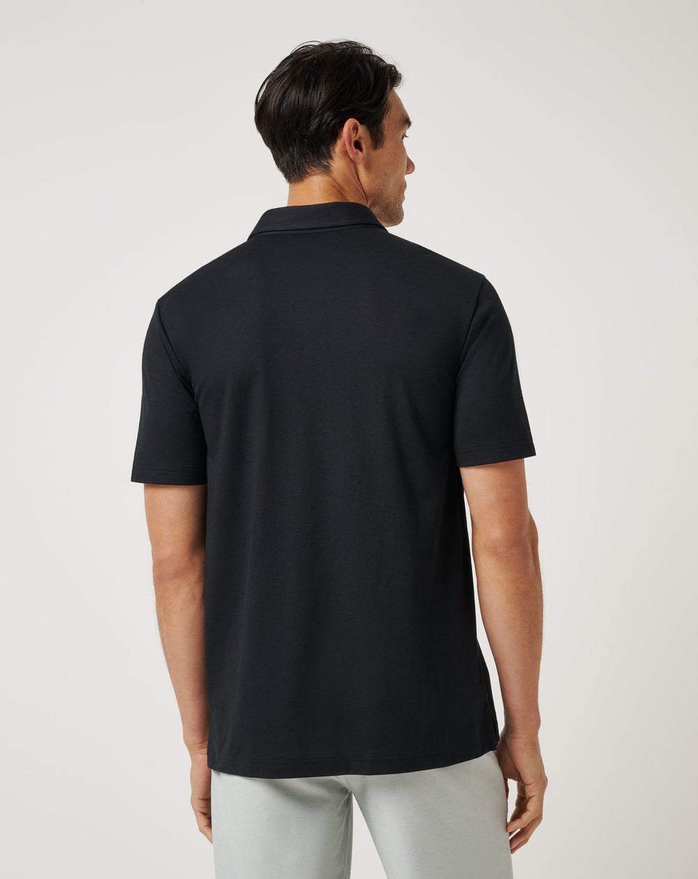Black Travis Mathew Best Choice Polo