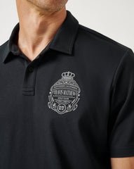 Black Travis Mathew Best Choice Polo