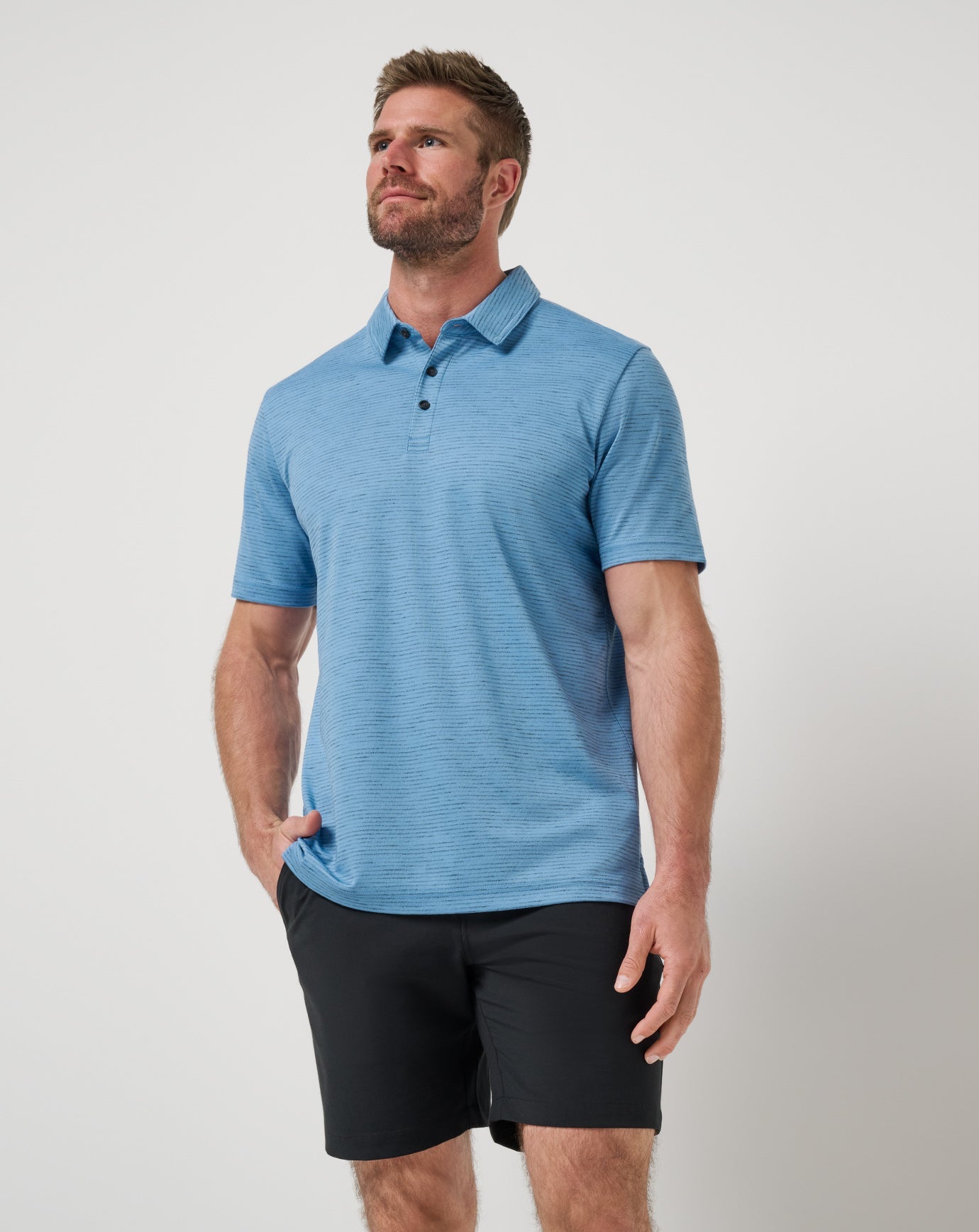 Pacific Coast Travis Mathew Base Jump Polo
