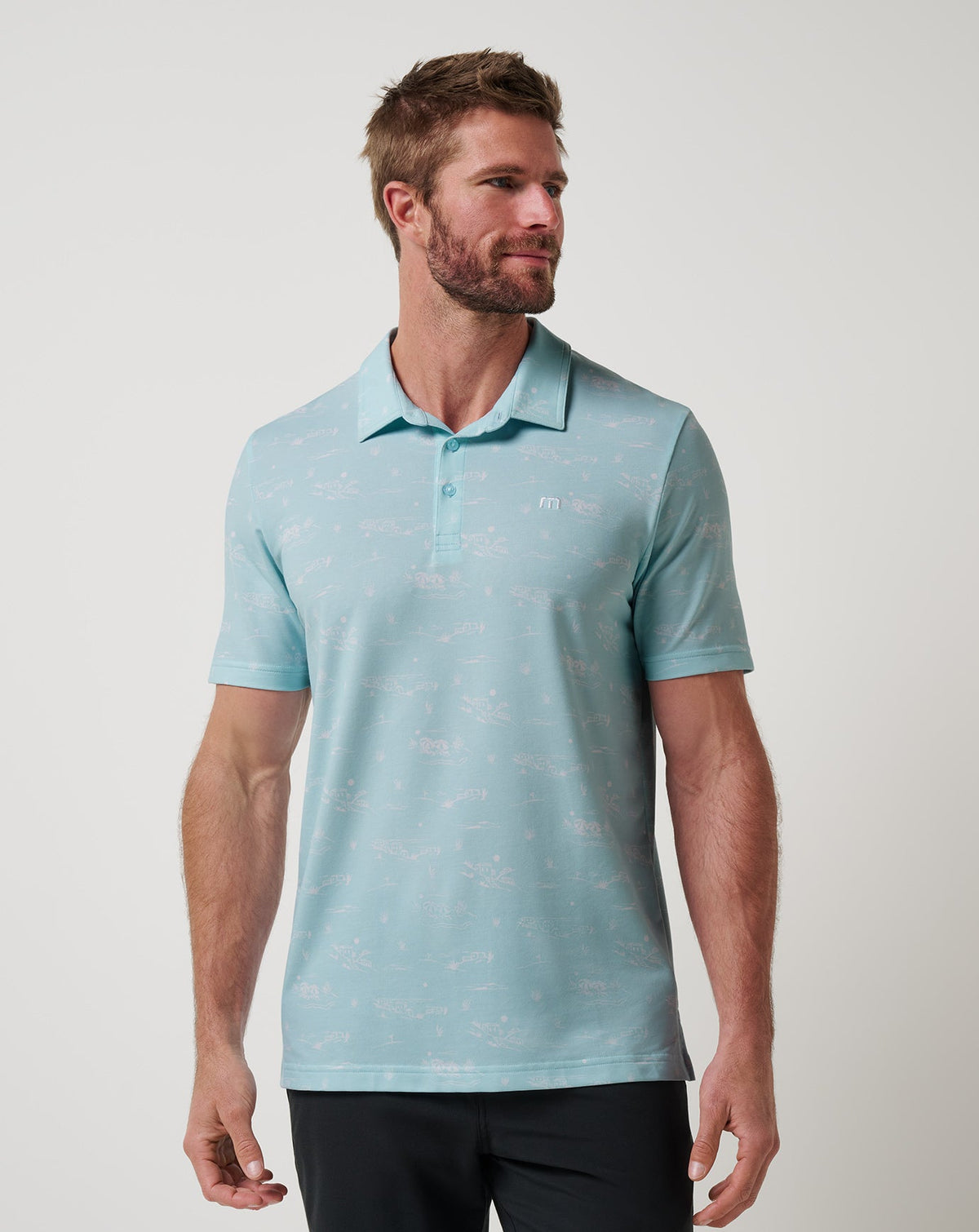 Cory Blue Travis Mathew Featherweight City Polo