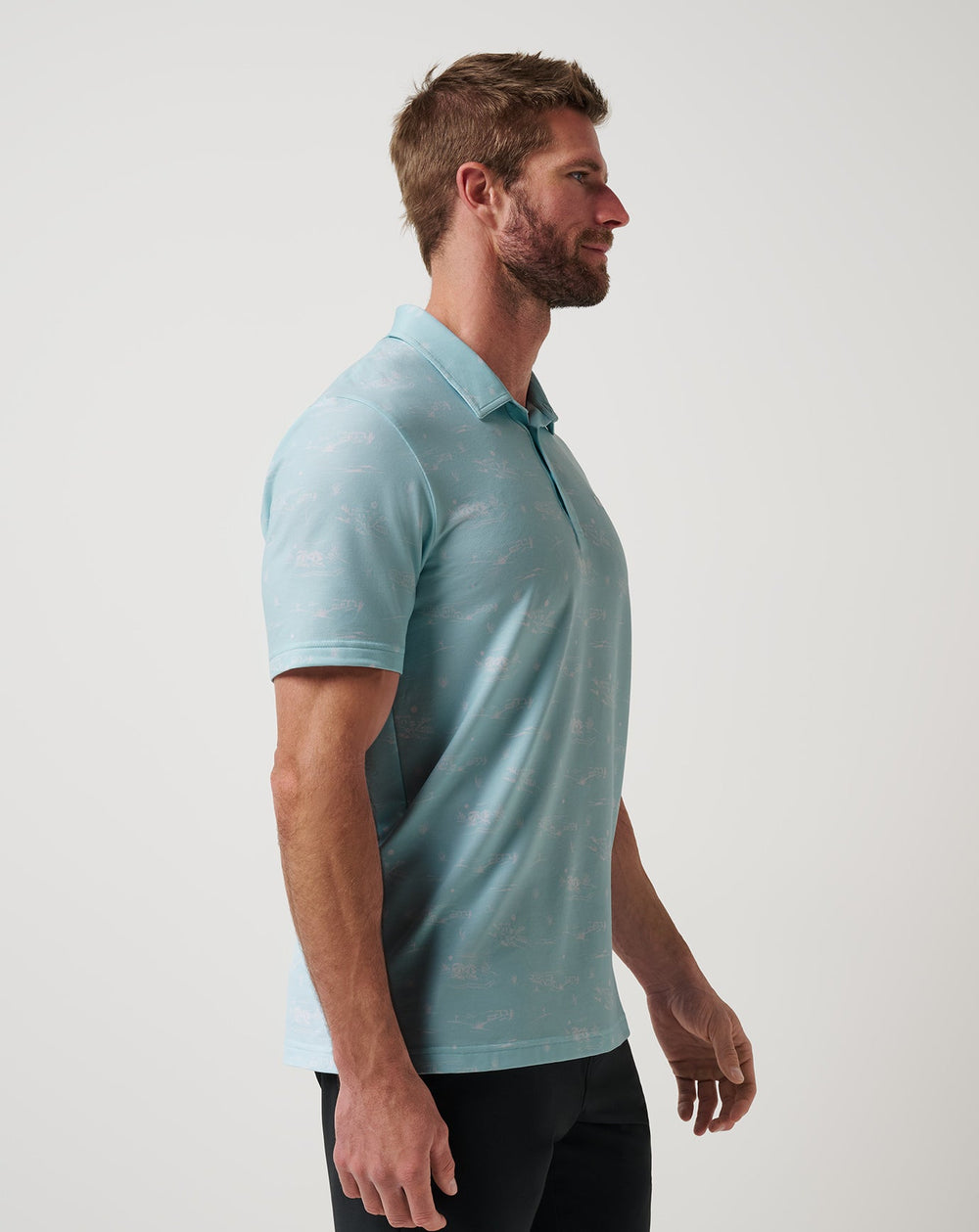 Cory Blue Travis Mathew Featherweight City Polo