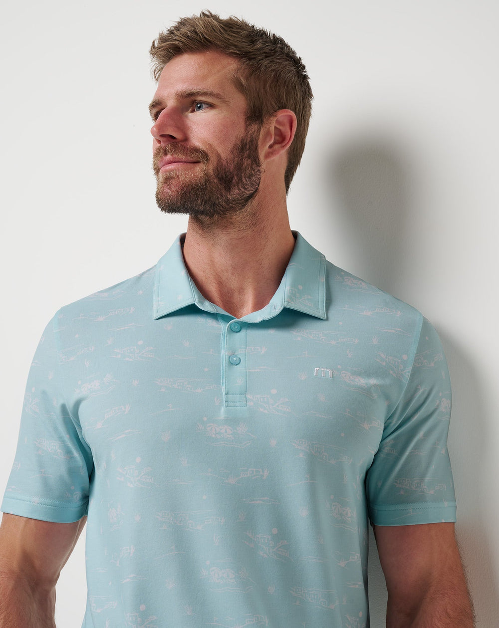 Cory Blue Travis Mathew Featherweight City Polo