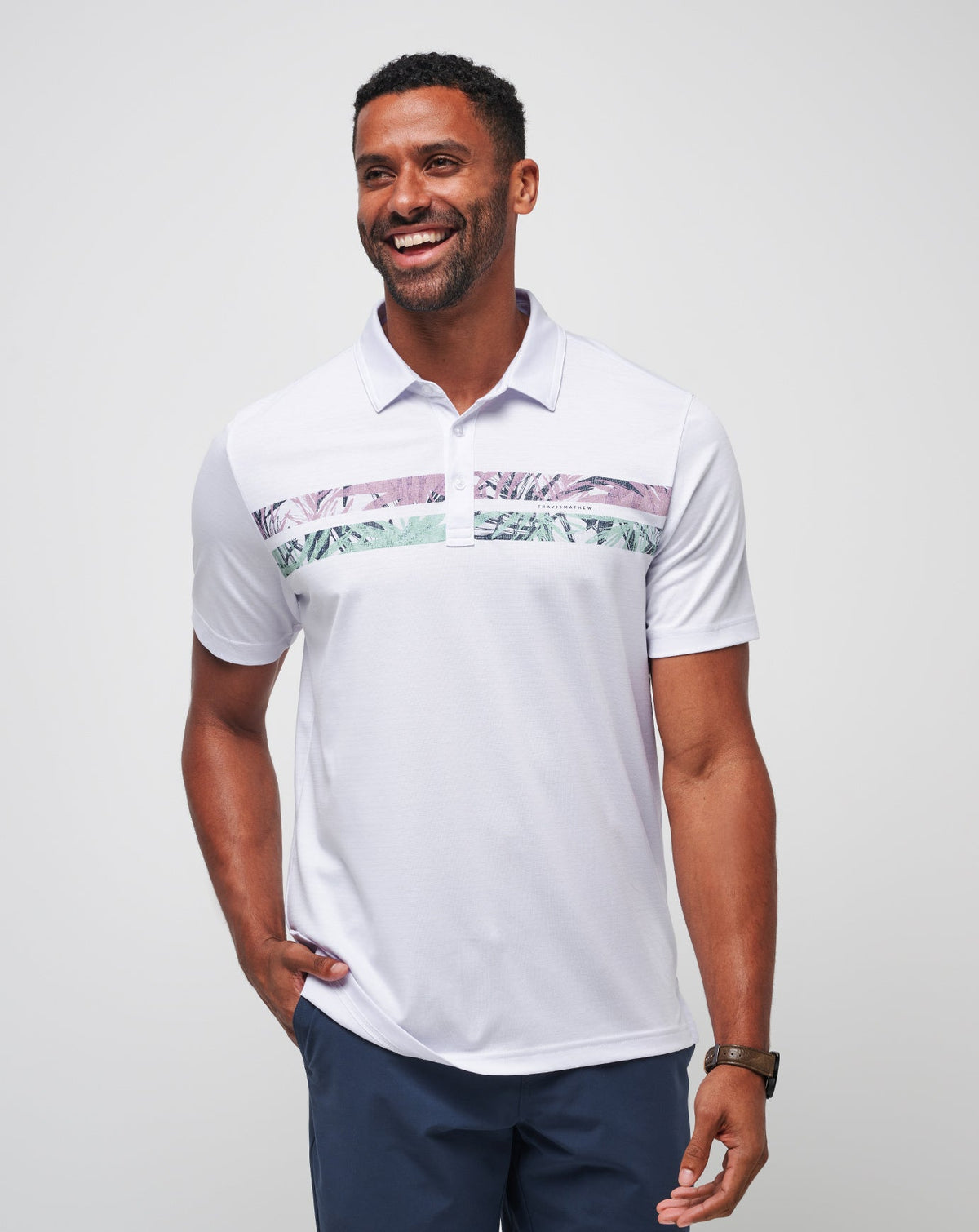 White Travis Mathew Sand Shaker Polo