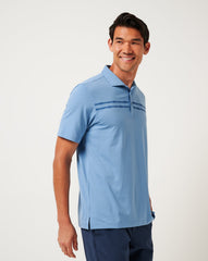 Pacific Coast Travis Mathew Sunbeam Chest Stripe Polo