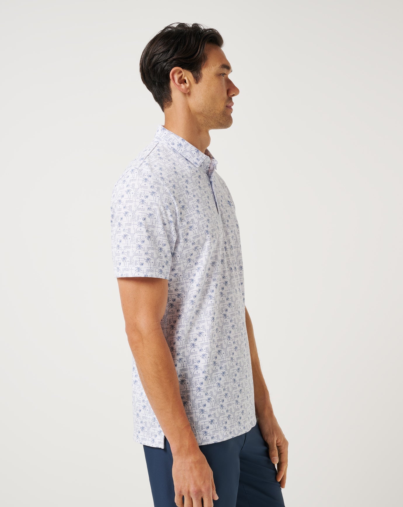 White Travis Mathew Crystal Sea Polo
