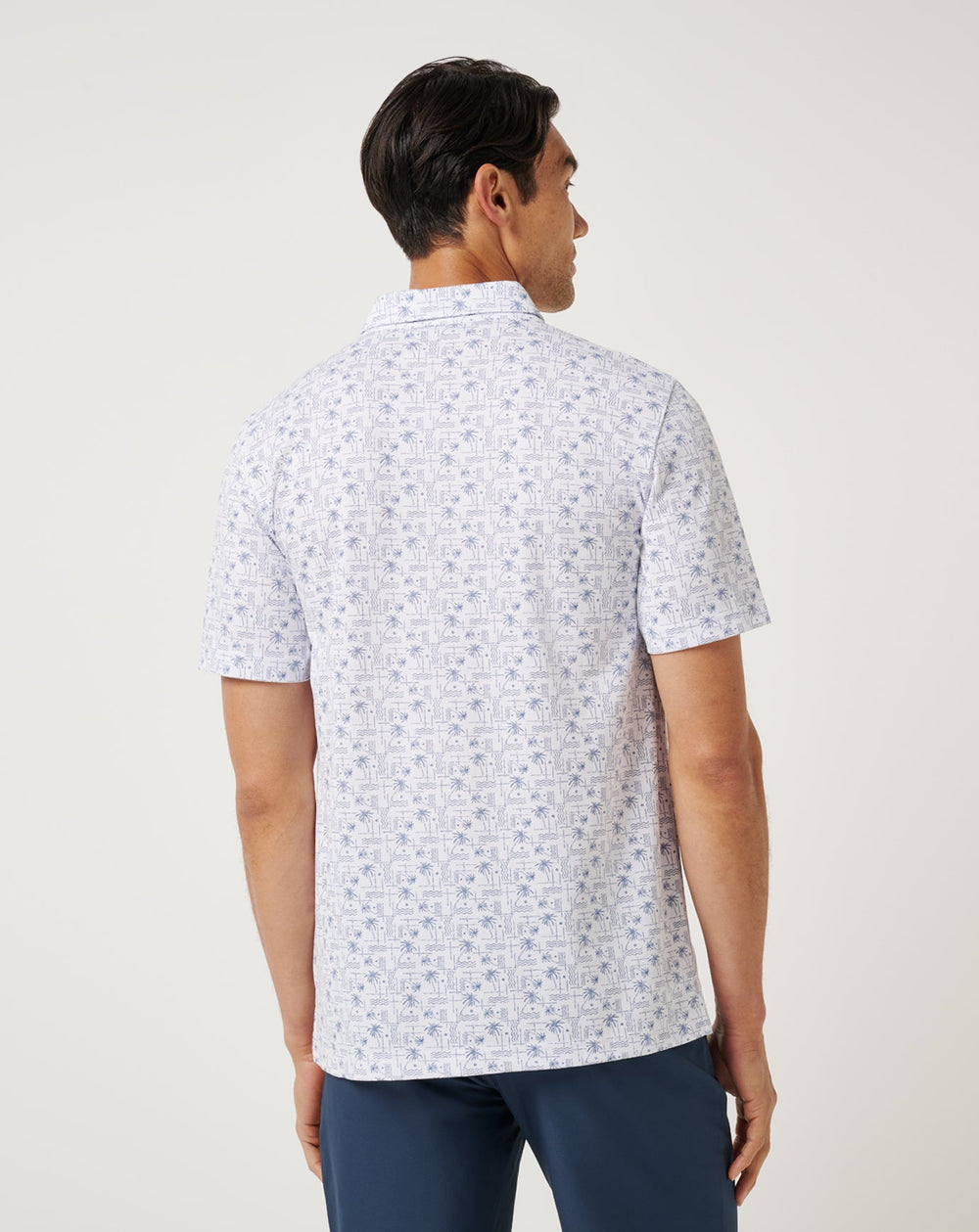 White Travis Mathew Crystal Sea Polo