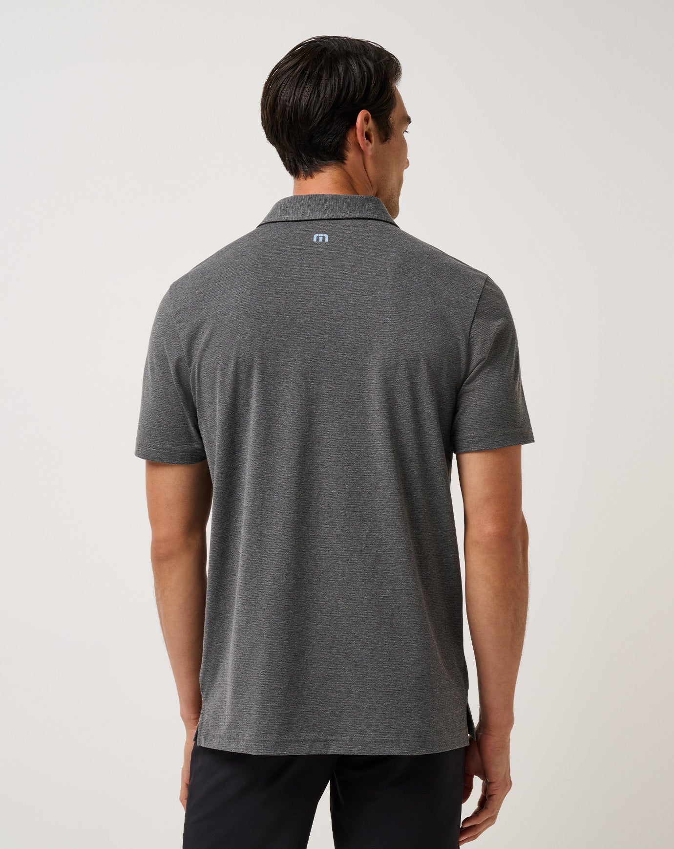 Heather Black Travis Mathew Midnight Train Polo