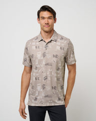 Island Fossil Travis Mathew Featherweight Spritz Polo