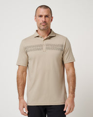 Island Fossil Travis Mathew Flower Market Polo