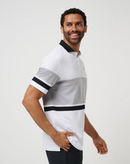 White Travis Mathew Body Check Polo