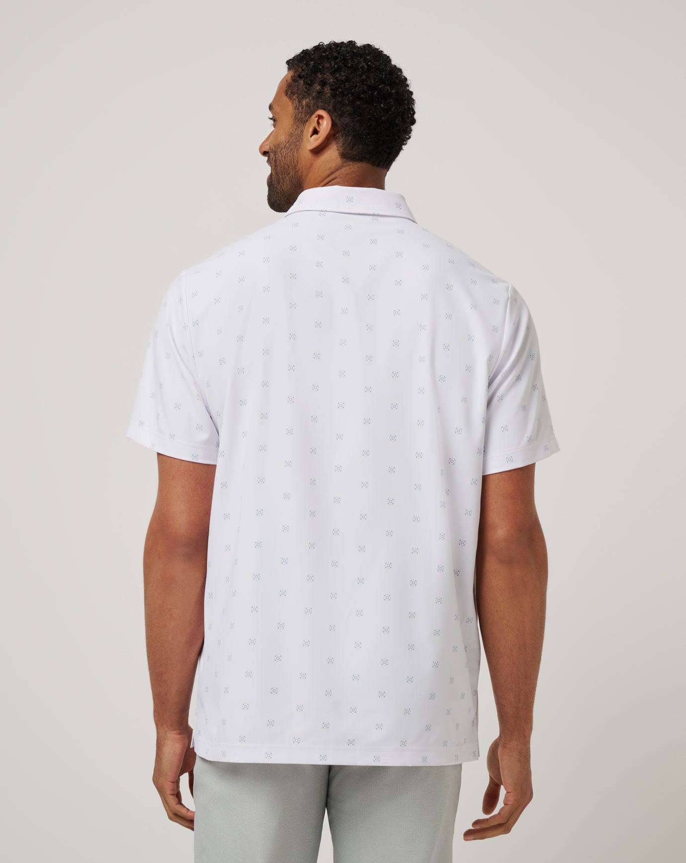 White Travis Mathew Air Taxi Polo