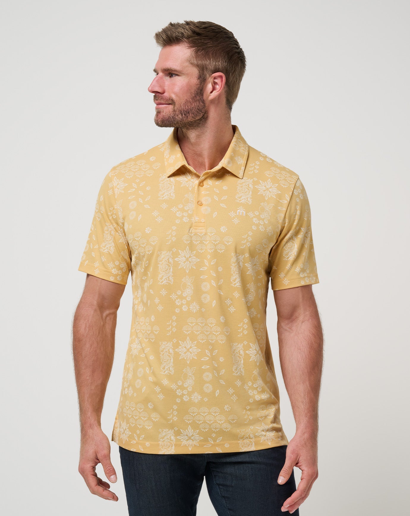 Rattan Travis Mathew Inbound Plane Polo