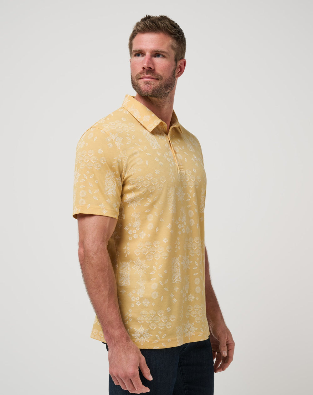 Rattan Travis Mathew Inbound Plane Polo