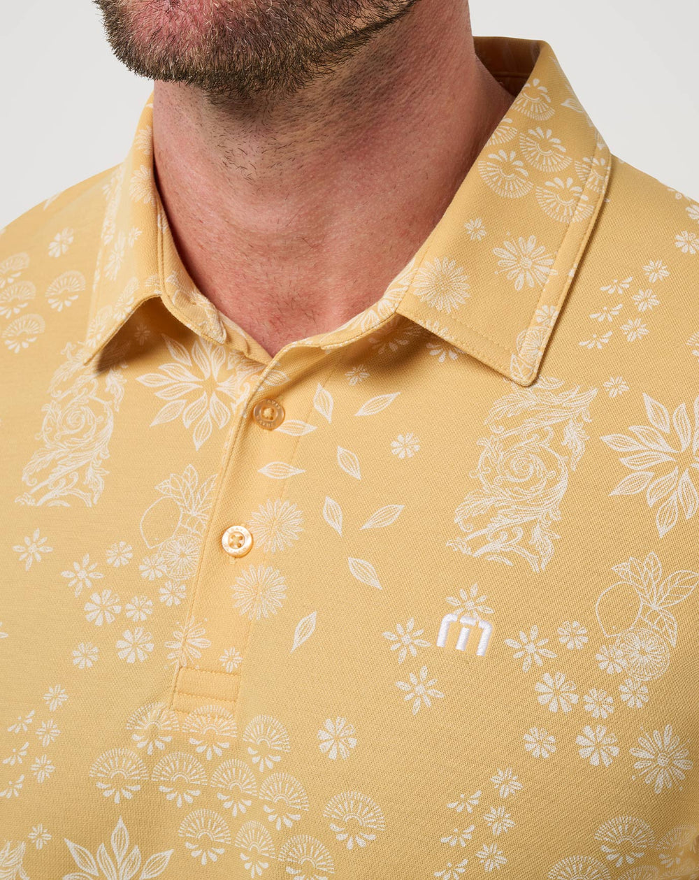 Rattan Travis Mathew Inbound Plane Polo