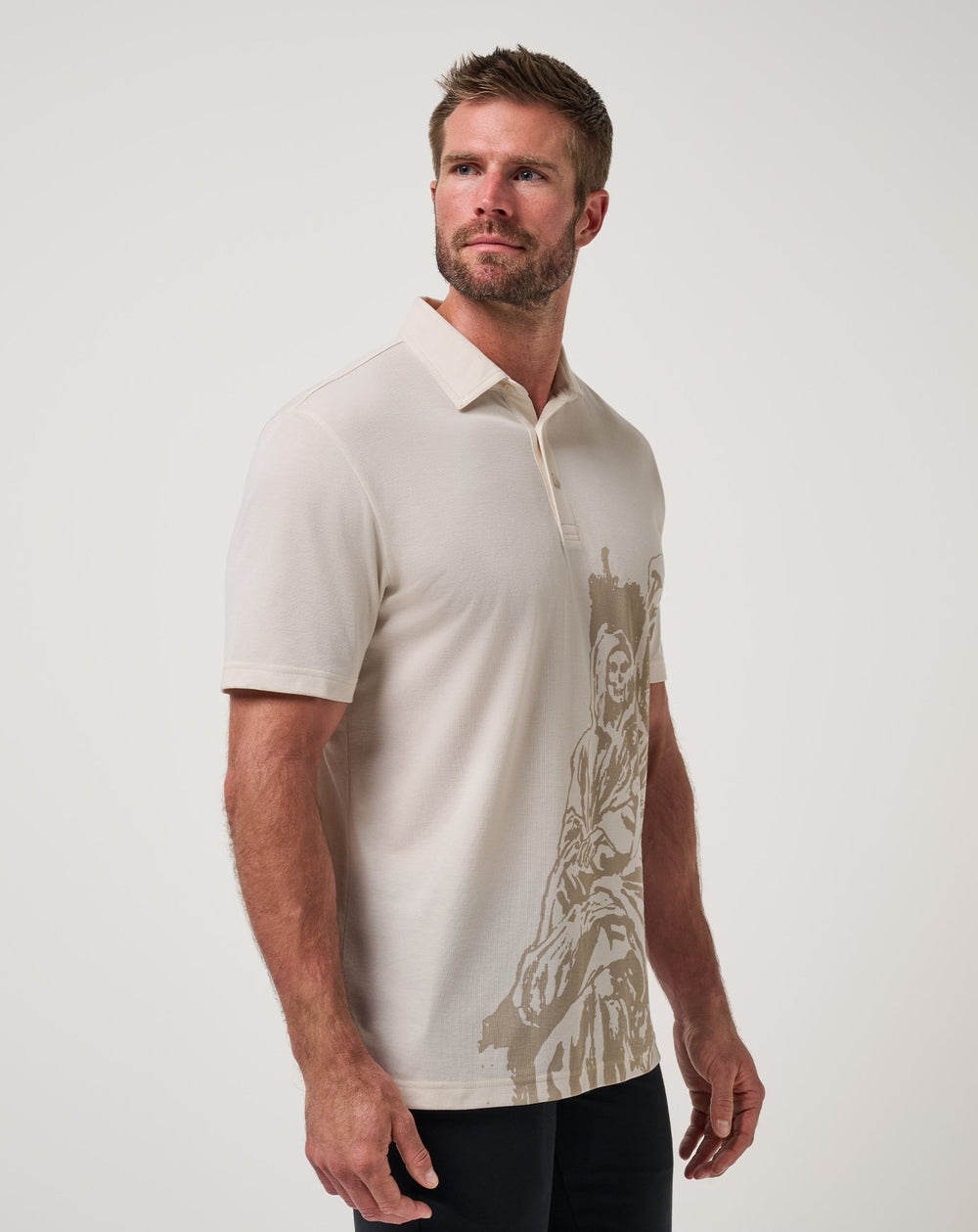 Moonbeam Travis Mathew Drumbeat Polo