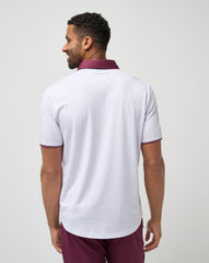 White Travis Mathew Home Game Polo