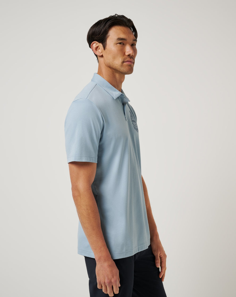 Dusty Blue Travis Mathew Best Choice Polo