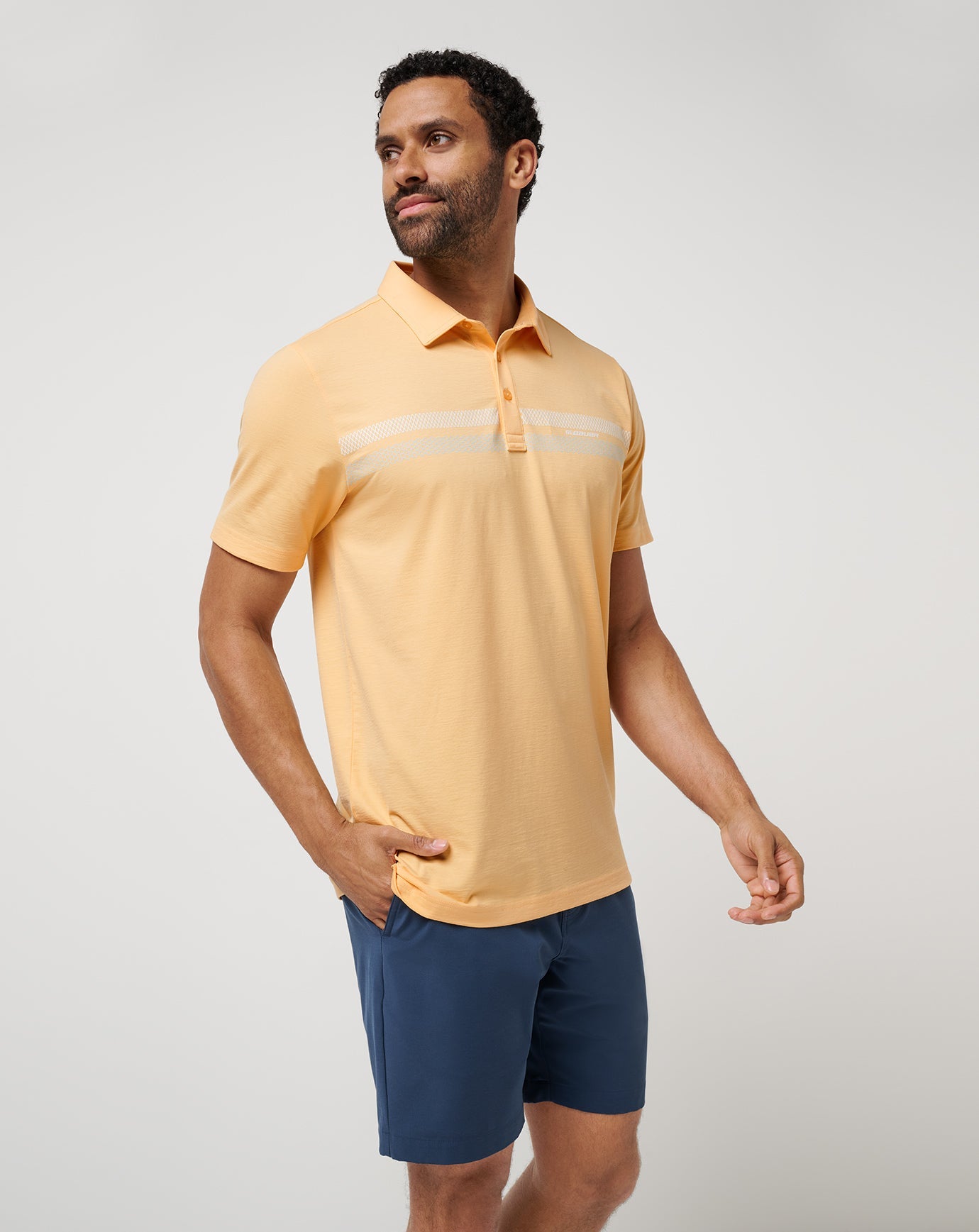 Apricot Travis Mathew One Timer Polo
