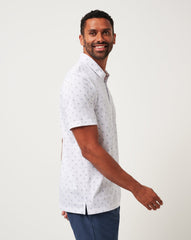 White Travis Mathew Saturday Night Stay Polo