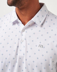 White Travis Mathew Saturday Night Stay Polo