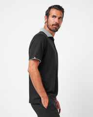 Black Travis Mathew Reservation Number Polo