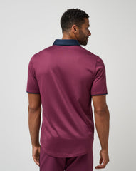 Mauve Wine Travis Mathew Home Game Polo