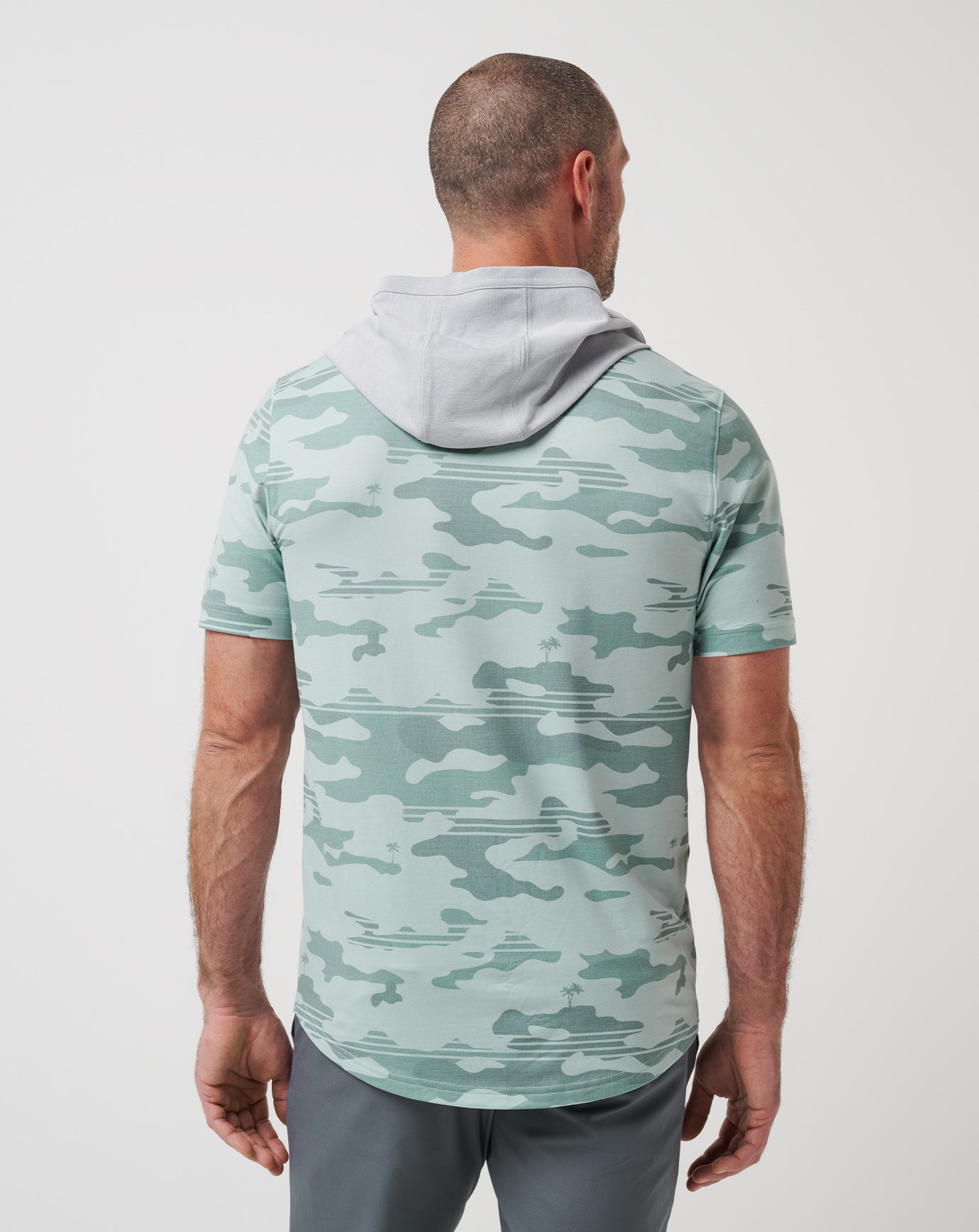 Gray Mist Travis Mathew Featherweight Stealth Polo