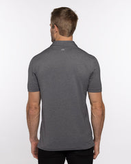 Heather Dark Grey Travis Mathew Endless Horizon Polo