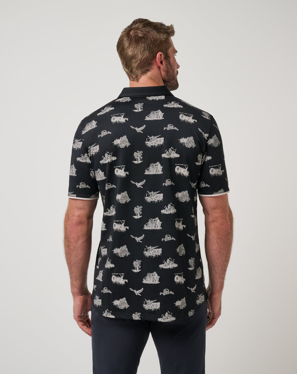 Black Travis Mathew City Of Evil Polo