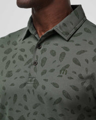Dark Olive Travis Mathew Magma Melt Polo