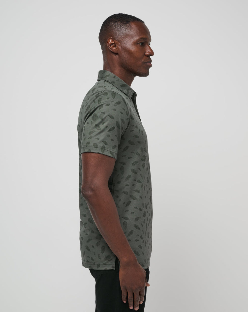 Dark Olive Travis Mathew Magma Melt Polo
