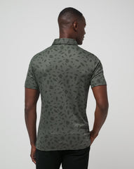 Dark Olive Travis Mathew Magma Melt Polo