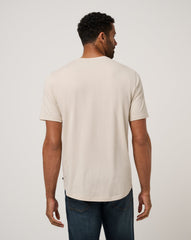 Italian Sand Travis Mathew Cloud Henley Tee