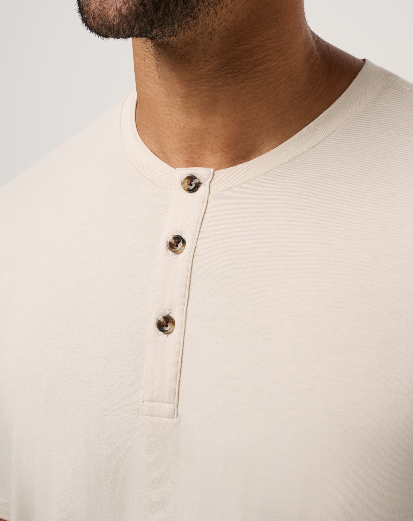 Italian Sand Travis Mathew Cloud Henley Tee