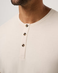 Italian Sand Travis Mathew Cloud Henley Tee