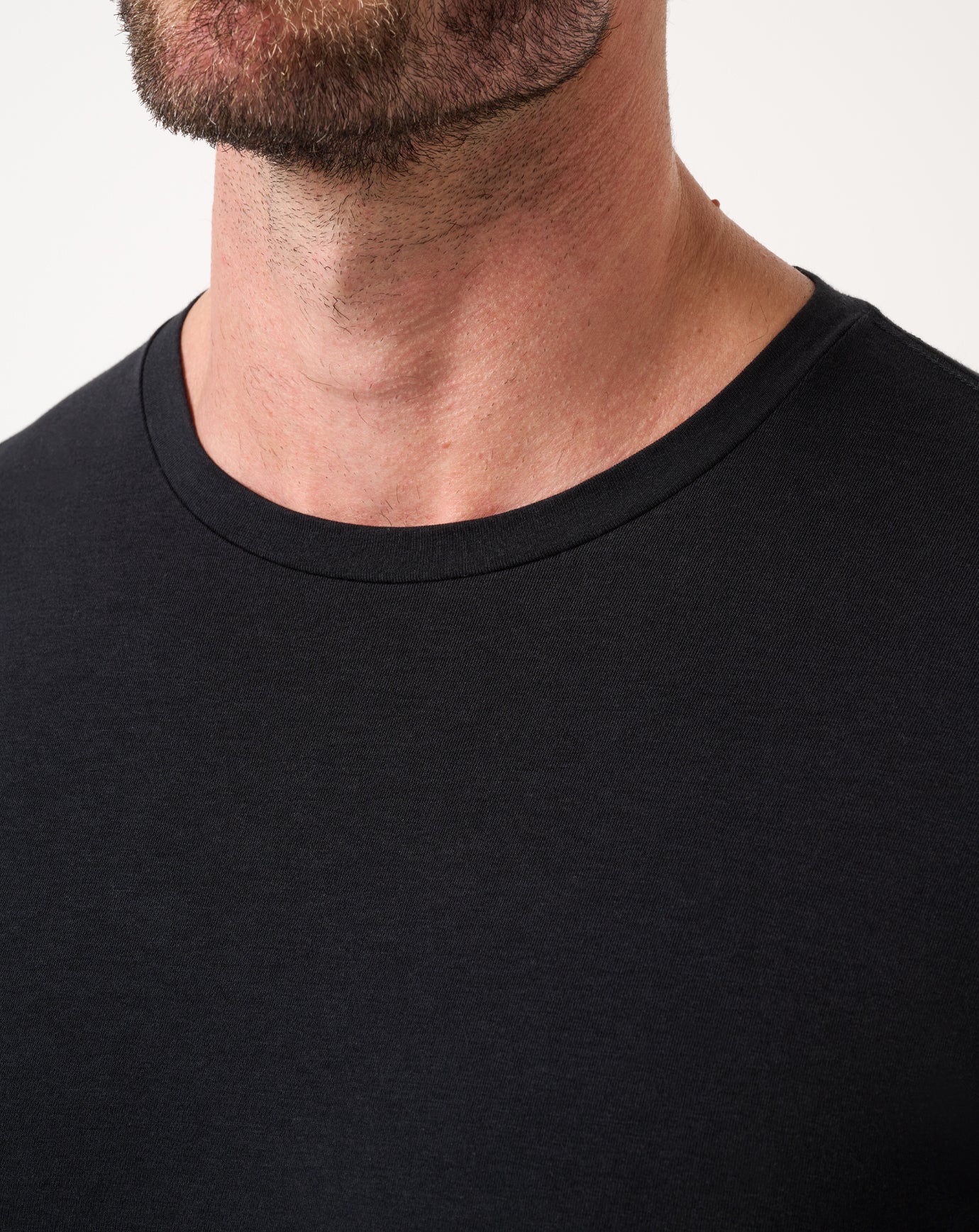 Black Travis Mathew Cloud Crew Long Sleeve Tee