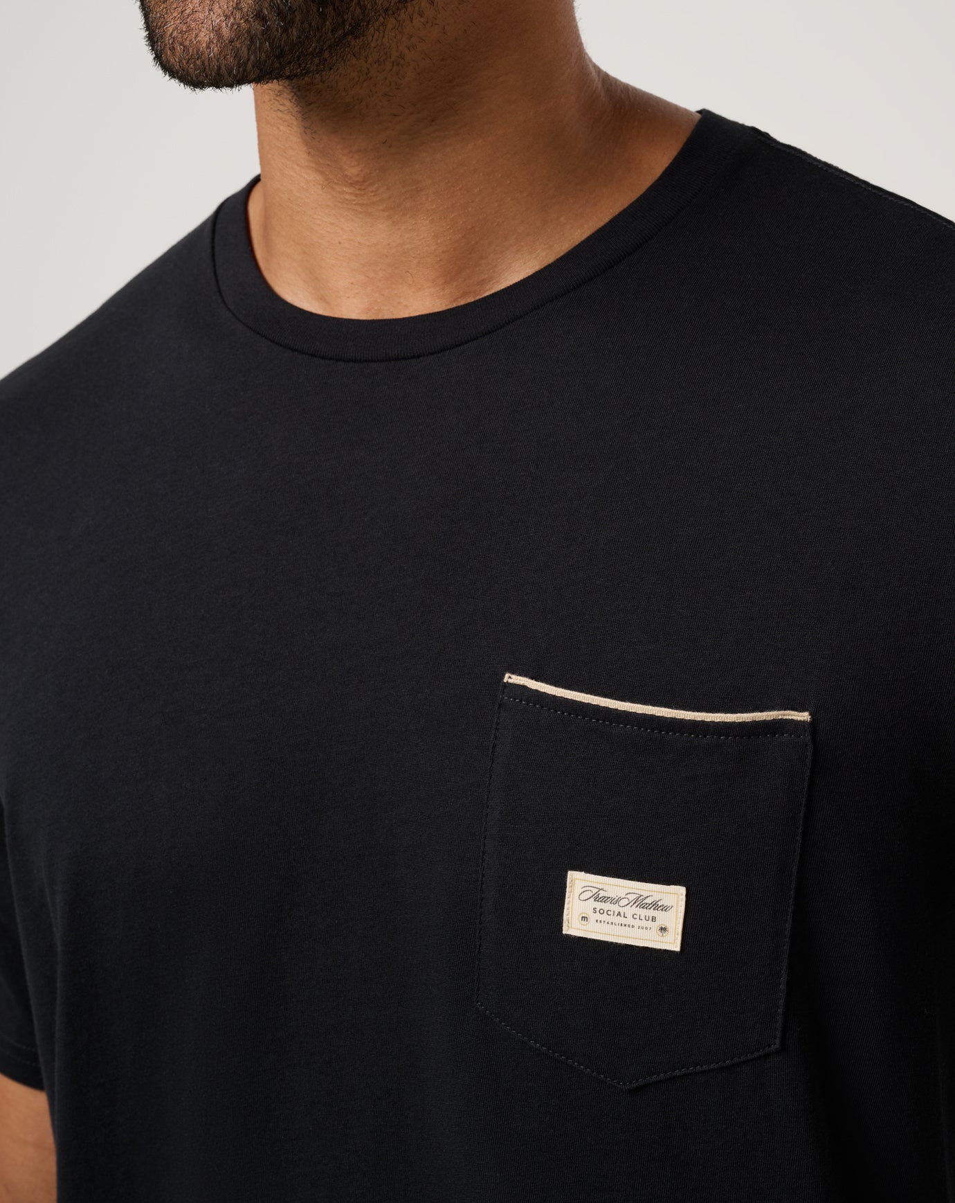 Black Travis Mathew TM Social Club Tee