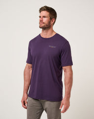 Purple Velvet Travis Mathew Social Hour Tee