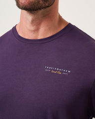 Purple Velvet Travis Mathew Social Hour Tee