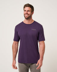 Purple Velvet Travis Mathew Social Hour Tee