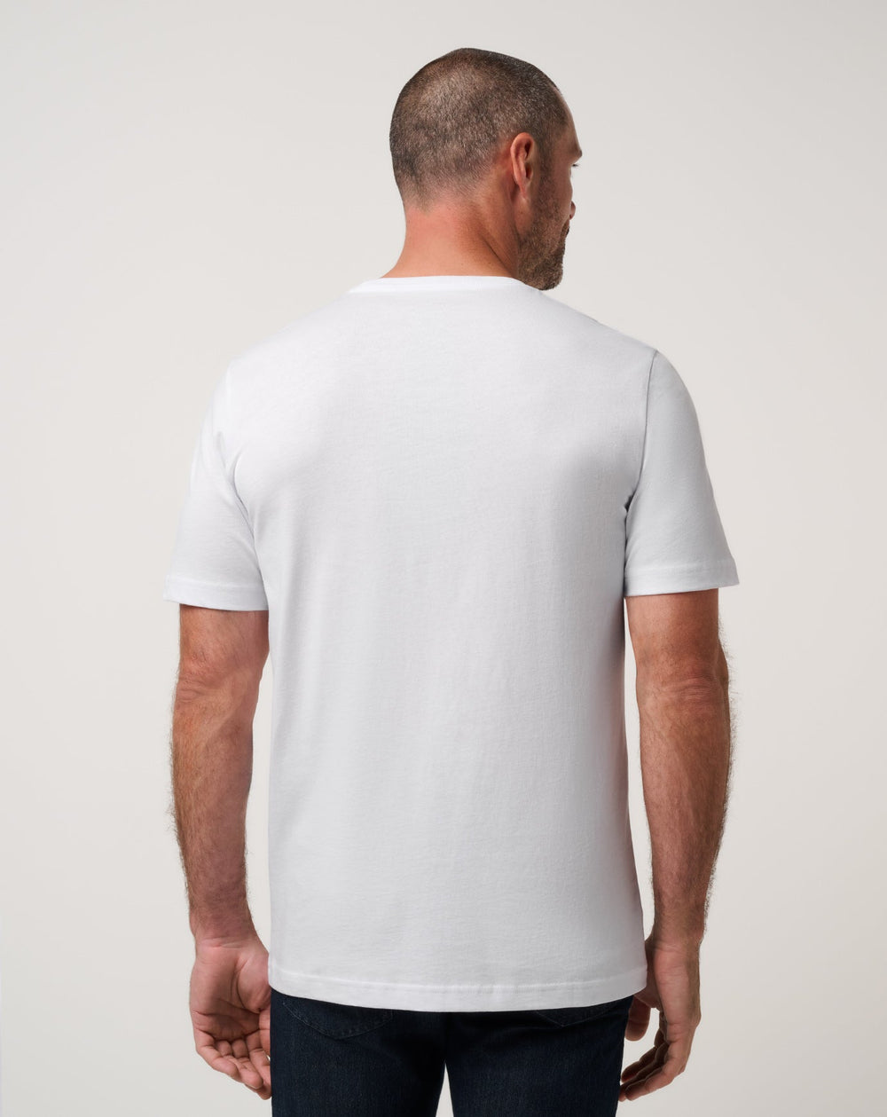 White Travis Mathew Money Talks Tee