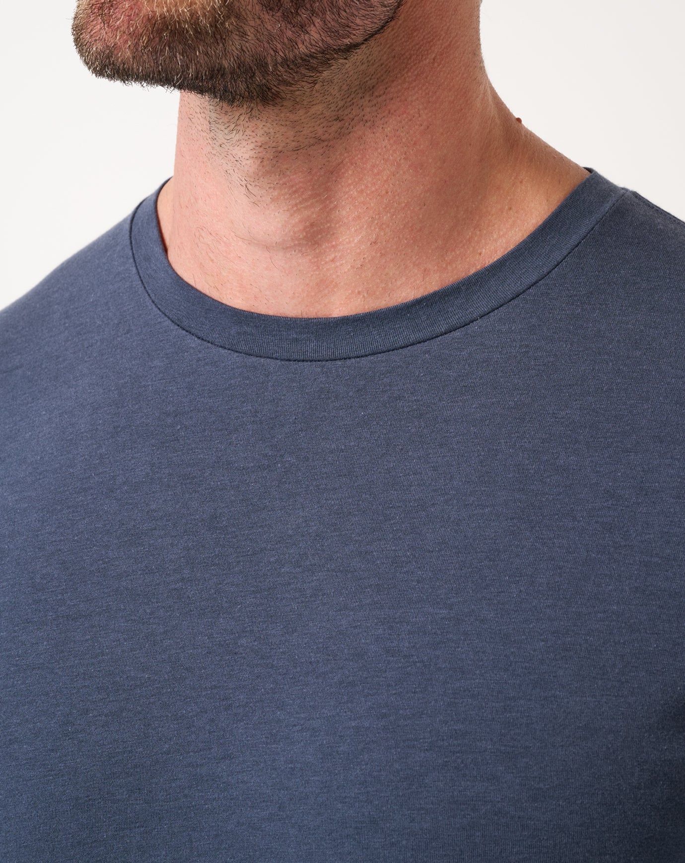 Blue Nights Travis Mathew Cloud Crew Long Sleeve Tee