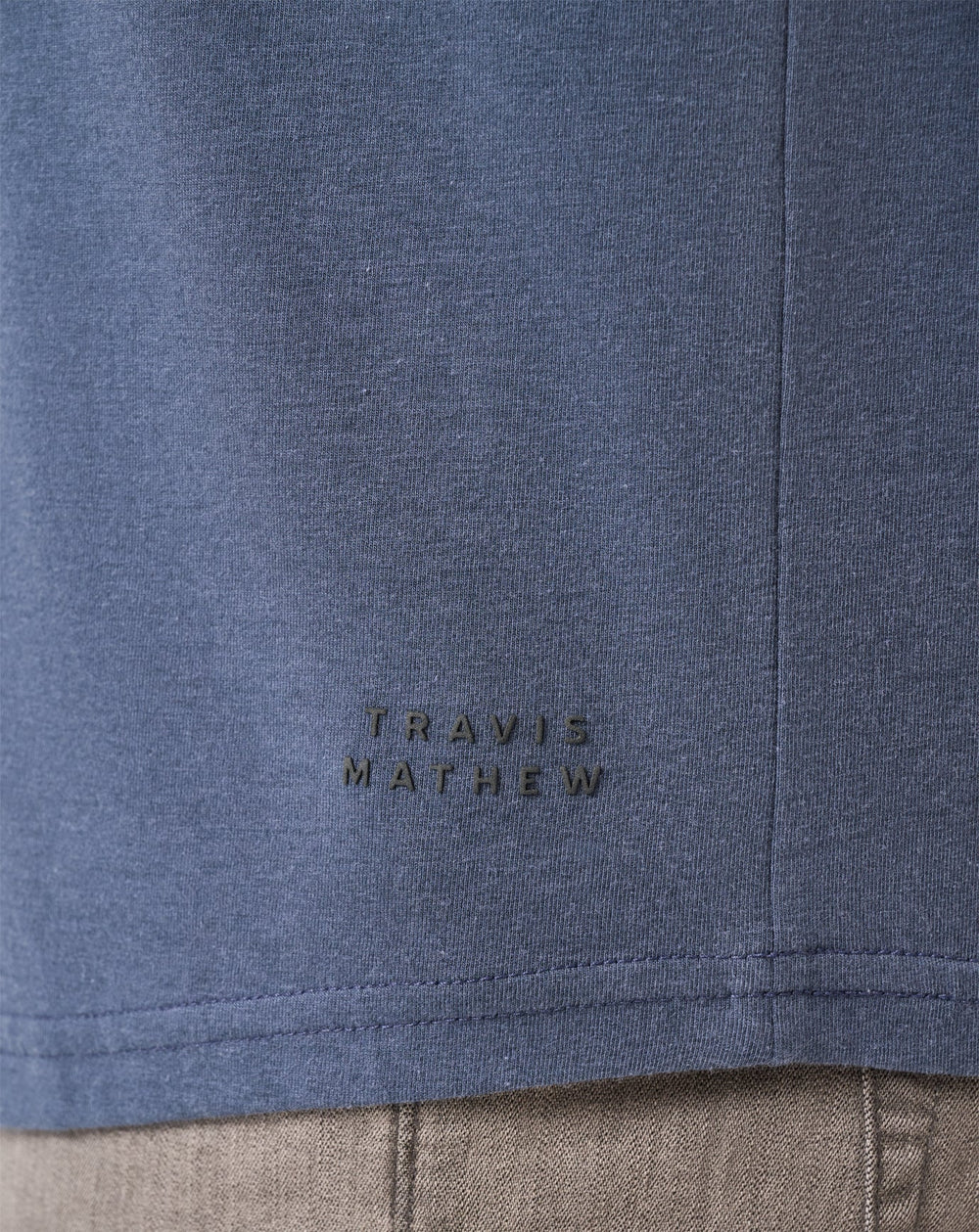 Blue Nights Travis Mathew Cloud Crew Long Sleeve Tee