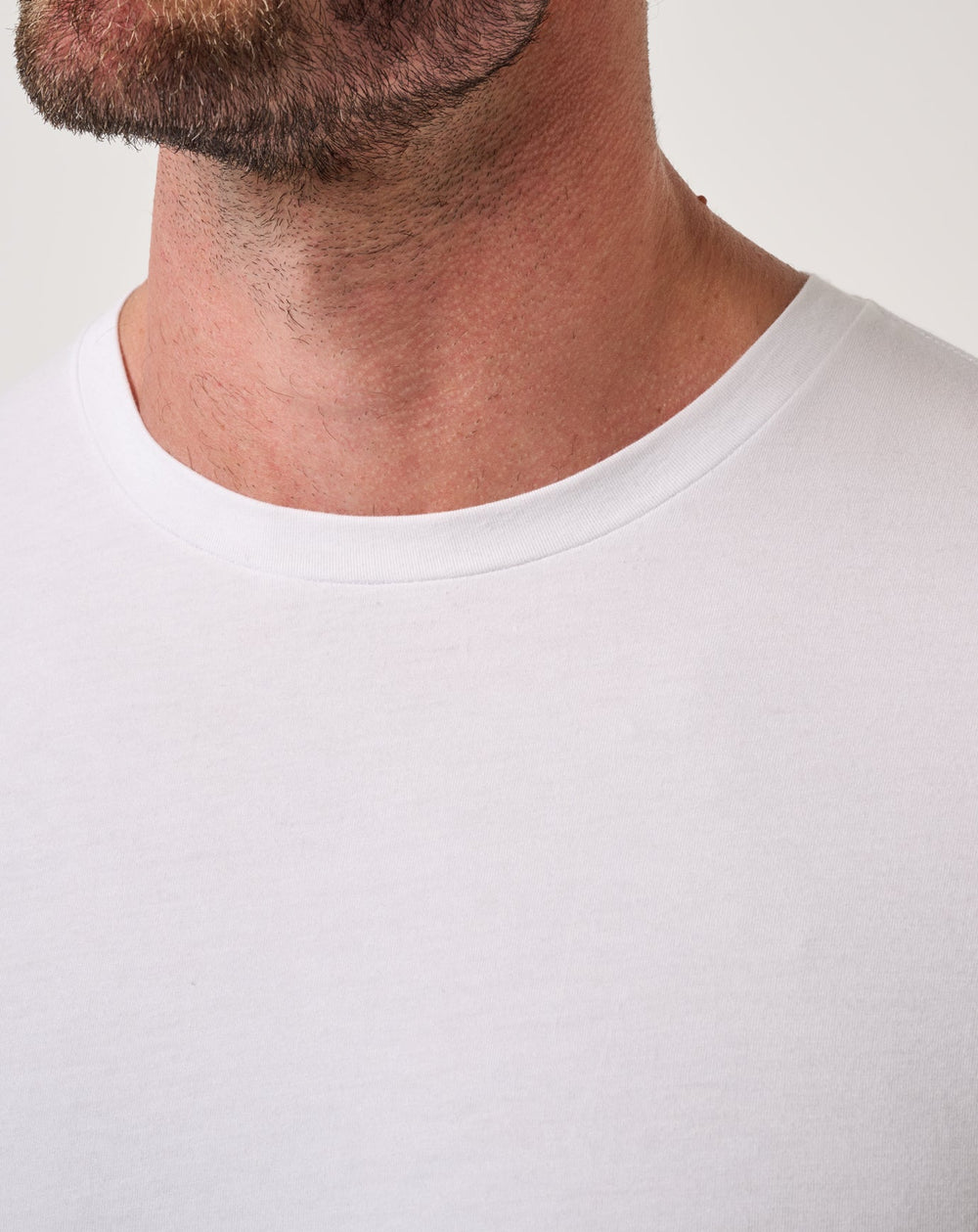 White Travis Mathew Cloud Crew Long Sleeve Tee